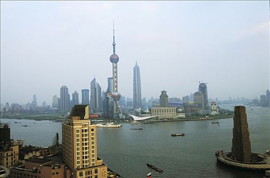 中国,上海,全景