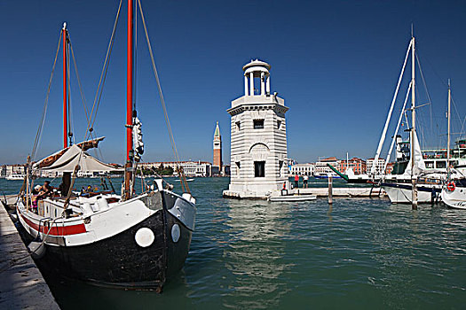 船,水,圣乔治奥,马焦雷湖,威尼斯,意大利