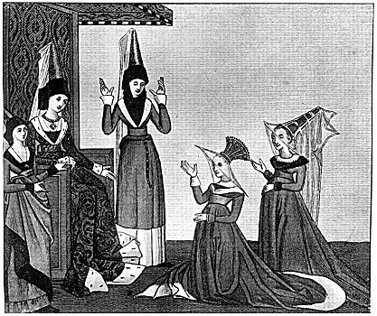 女性,头饰,15世纪,艺术家,未知