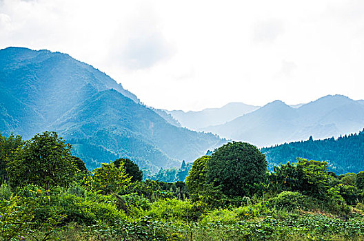 桂林山景秋色