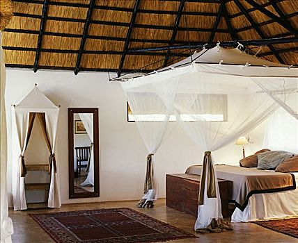 赞比亚,南卢安瓜国家公园,卧室,蜜月,套房,住宿