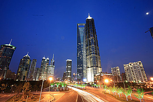 上海,金茂大厦,文字,金融中心,上面,高,中国,左边,塔
