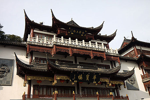 上海豫园的古典建筑