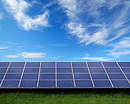 太阳能电池板,太阳能,农场,英国,欧洲