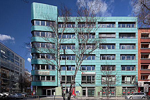 现代的办公大楼,阿比特,蒂尔加滕,柏林,德国,欧洲