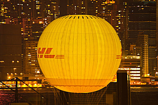 观注,气球,九龙,西部,香港