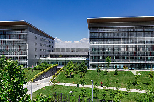 现代,医院,建筑