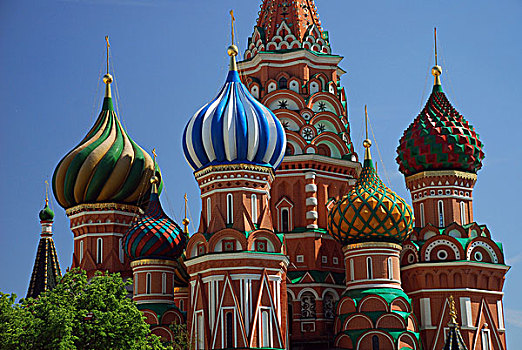 圣徒,大教堂,红场,莫斯科,俄罗斯,欧洲