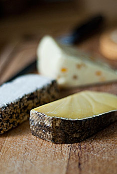 选择,奶酪,木板