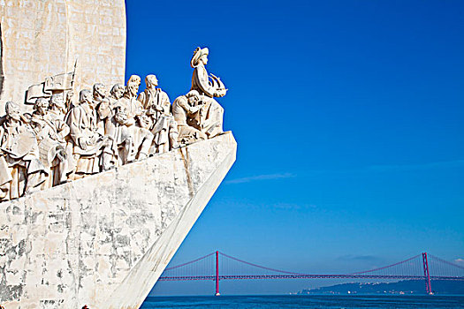 纪念建筑,发现,庆贺,葡萄牙,岁月,探索,地区,里斯本,欧洲