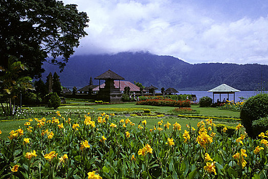 印度尼西亚,巴厘岛,布拉坦湖,公园