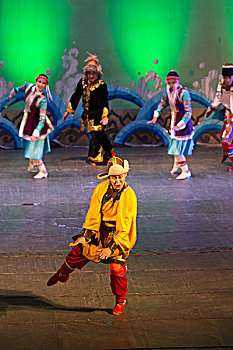 亚洲,蒙古,乌兰巴托,蒙古人,国家,歌曲,跳舞,学习,合演,民族舞,使用,只有