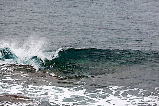 波浪状