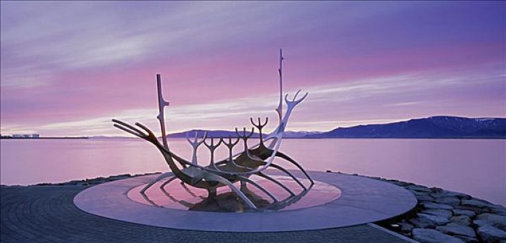雕塑,雷克雅未克,冰岛