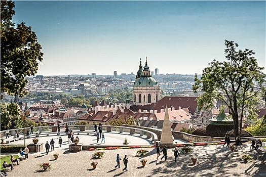 布拉格,捷克共和国,城市风光