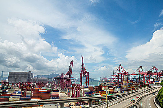 香港葵涌货柜码头