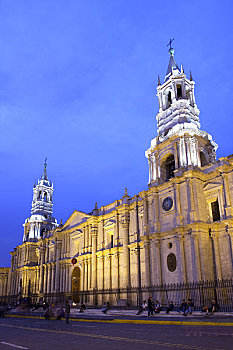 大教堂,阿雷基帕,阿玛斯,秘鲁
