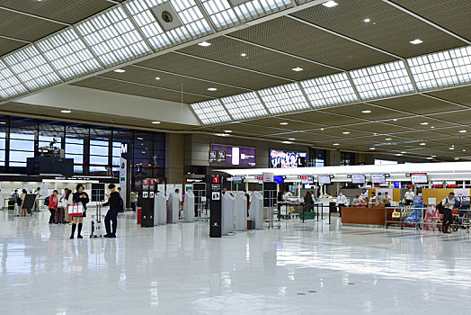 日本东京国际机场大厅