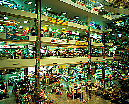 广场,网上购物,中心,曼谷,泰国