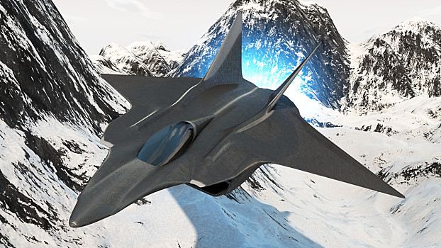 未来战斗机 概念图图片