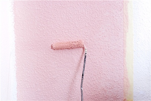 绘画,墙壁,粉色