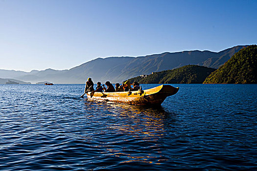 四川云南泸沽湖