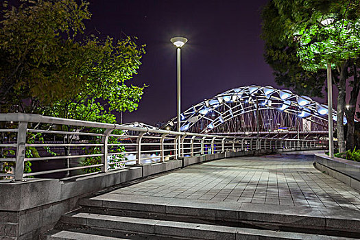 天津海河夜景