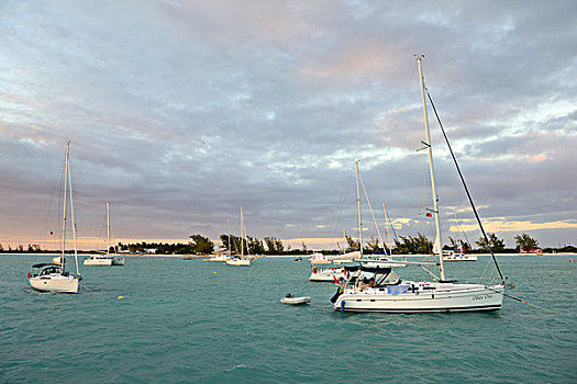 加勒比,英属维京群岛,猎捕,帆船,锚,靠近,礁石,大幅,尺寸