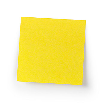 空,黄色,贴纸,隔绝,白色背景,背景