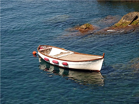 渔船,里奥马焦雷,五渔村,意大利