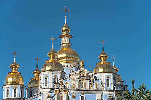 教堂,基辅,乌克兰,欧洲