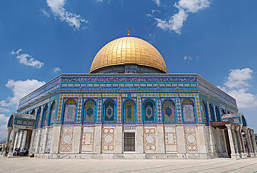 穹顶,石头,圣殿山,东方,耶路撒冷,以色列,中东