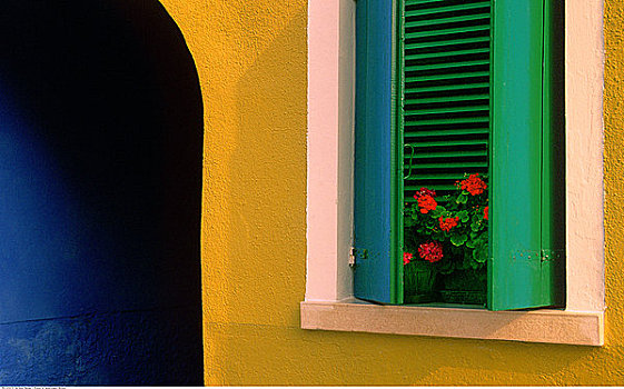 拱道,窗户,威尼斯泻湖,意大利