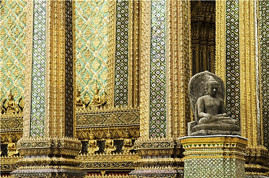 大皇宫,庙宇,曼谷,泰国