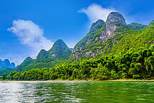 阳朔,兴坪,漓江,自然,风景