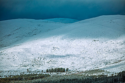 雪景,苏格兰