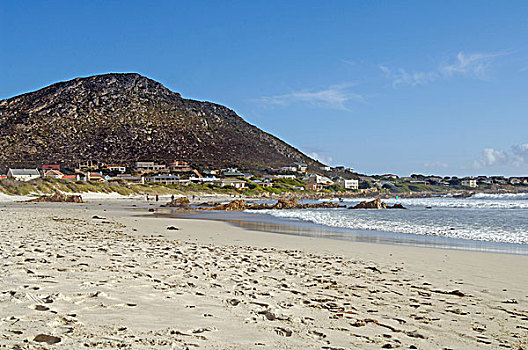 海滩,湾,西海角,南非,非洲