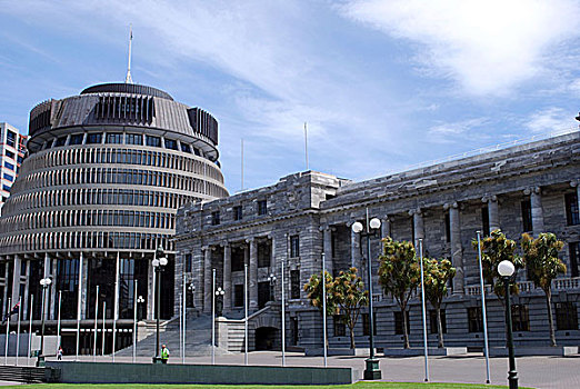 议会,房子,惠灵顿,新西兰