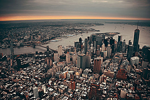 曼哈顿,俯视