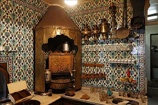 历史,土耳其,咖啡,厨房,乡村,金角湾,伊斯坦布尔