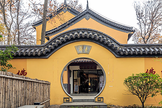 南京灵谷寺庙门建筑