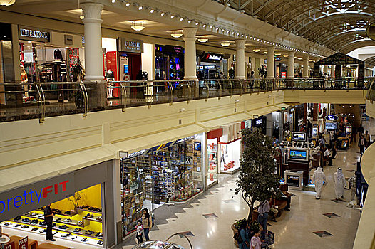 迪拜,购物中心