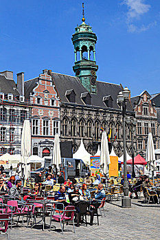 比利时,历史,中心,市政厅