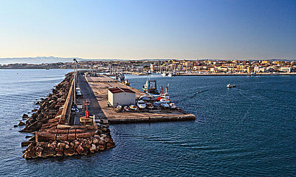 萨丁尼亚,港口,波尔图