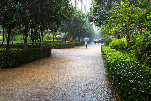 下雨