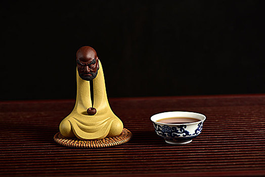 紫砂茶壶茶杯茶具茶文化茶艺茶宠达摩