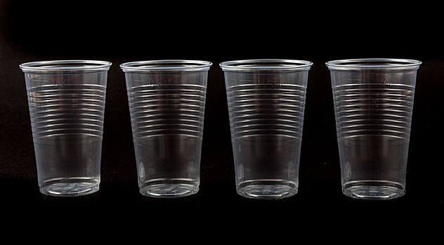 一次性杯子,塑料杯,透明,喝,杯子,塑料制品,垃圾