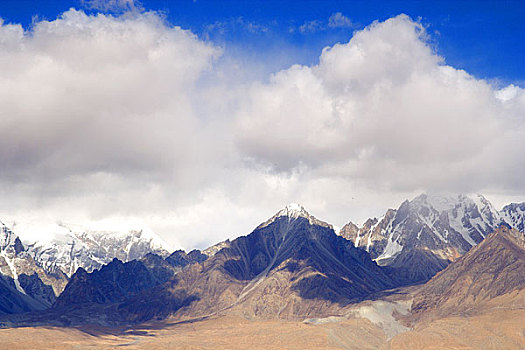 新疆帕米尔高原昆仑山脉