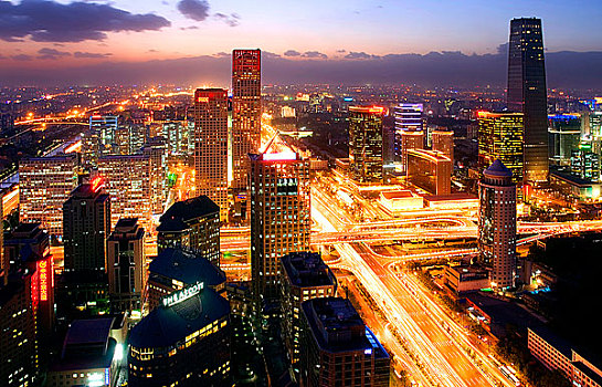 北京国贸cbd商务中心区