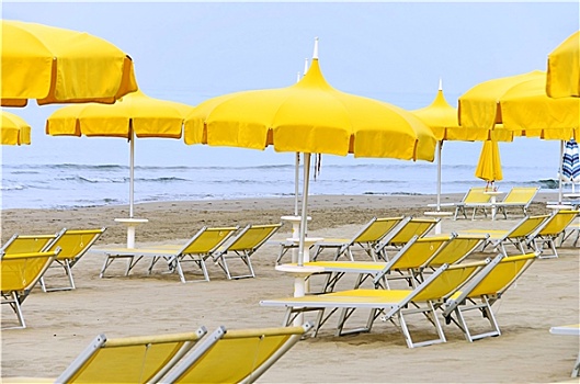 阳伞,沙滩椅